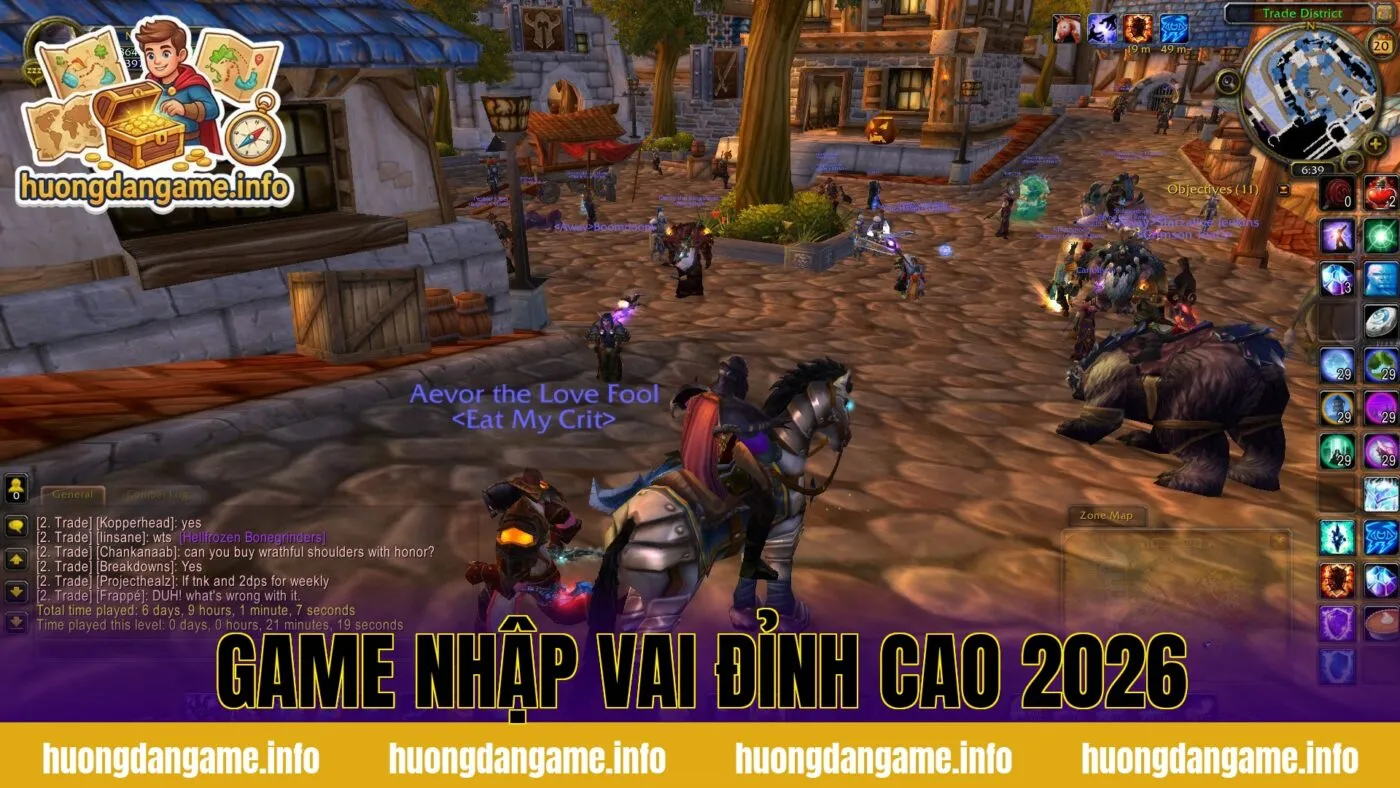 Game Nhập Vai Đỉnh Cao 2026