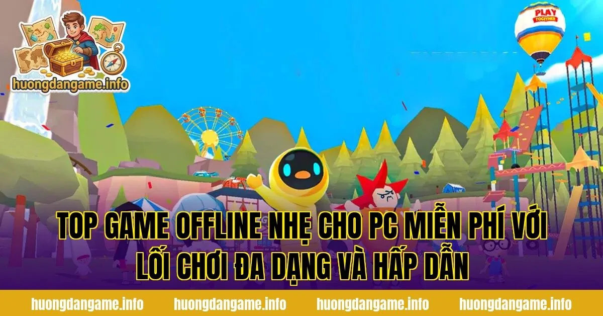 Top game offline nhẹ cho PC miễn phí với lối chơi đa dạng và hấp dẫn
