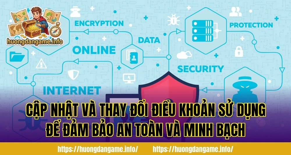 Cập nhật và thay đổi điều khoản sử dụng để đảm bảo an toàn và minh bạch