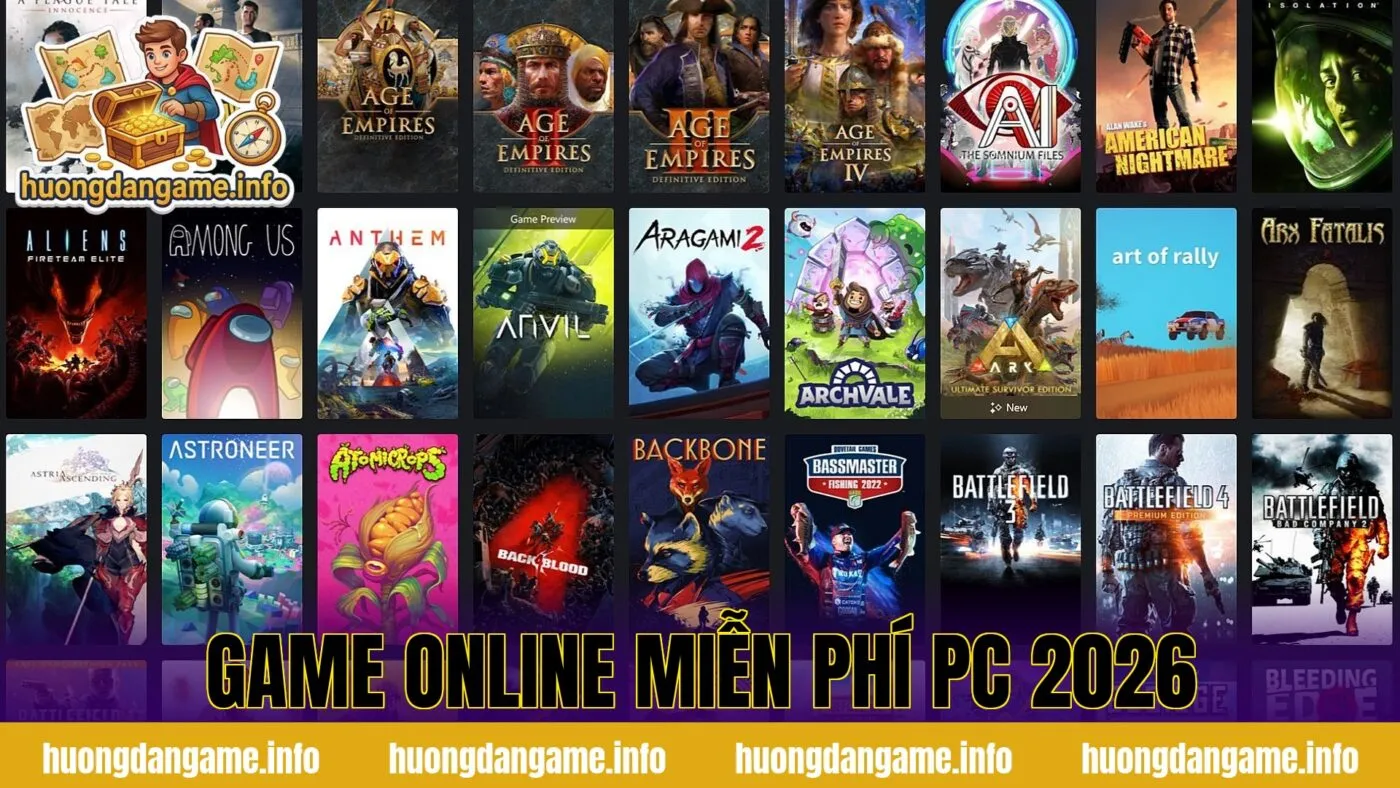 Game Online Miễn Phí PC 2026